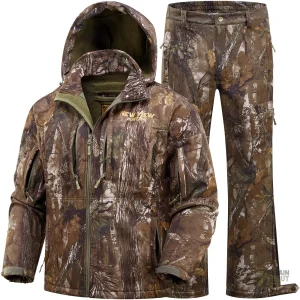 Vêtement de chasse camouflé hiver pour homme