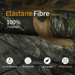 Haut de chasse camouflage avec capuche intégrée