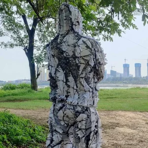 Vêtements de chasse camouflage hiver feuilles d'érable