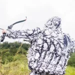 Tenue de chasse en camouflage feuille d'érable pour l'hiver