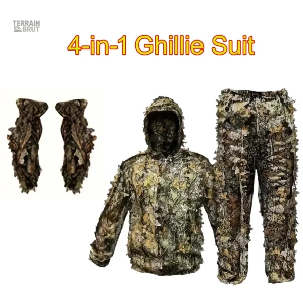 Vêtements confortables pour chasse en camouflage