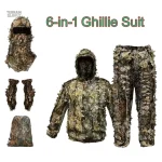 Vêtements adaptés pour activités de chasse camouflée