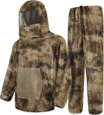 Tenue camouflage avec capuche pour chasseurs