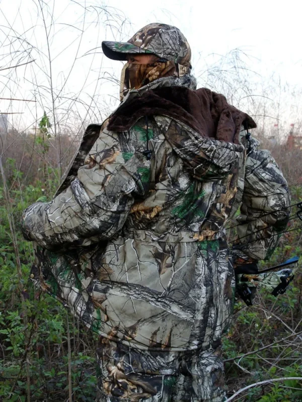 Vêtements d'extérieur en camouflage pour chasse
